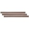 Ackland 1.03 in. T x 94 in. L x 2.23 in. W Estate Gray Luxury Vinyl Flooring Trim Over Lapping Stair Nose AKVTVESGR-OSN - alternate 1